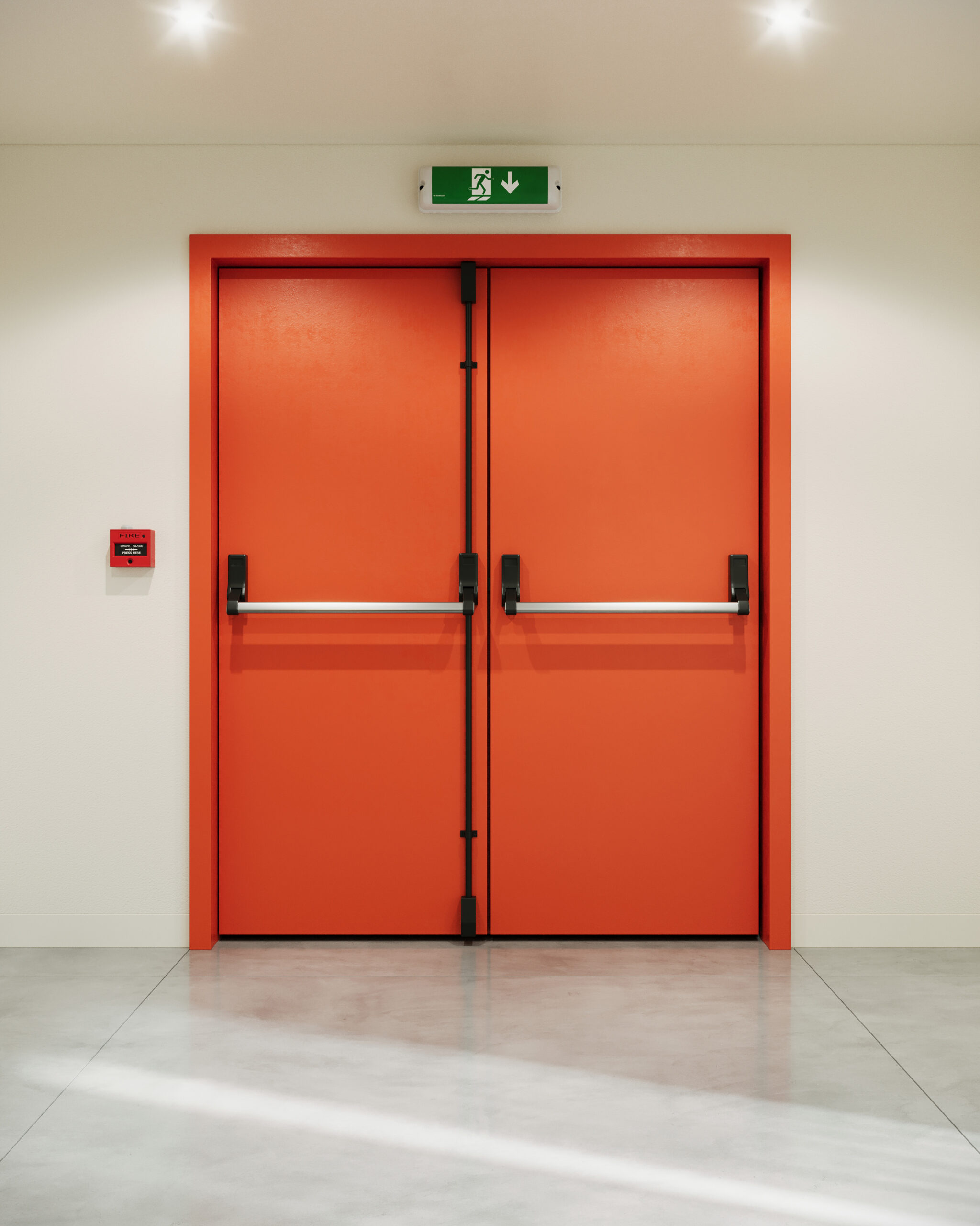 Porta Corta Fogo 2 Folhas_Produto Ambiente 01